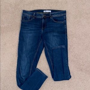 Zara dark wash jeans